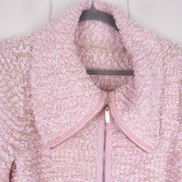 Soft Surroundings Sweater Womens SZ M Half Zip Pullover Textured Cottagecore - Picture 3 of 10
